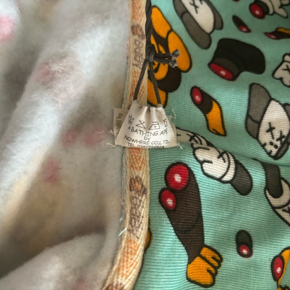 Bape Kaws Baby Milo Dissected Slaughter Full Zip Up Bathing Ape Hoodie 3XL Tags - Picture 7 of 11